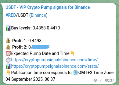 Explore the RED pump signal verification from Binance, timestamp: 04 September 2025, 00:46 RED pump signal verification from Binance, timestamp: 04 September 2025, 00:46