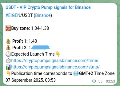Real-time proof of EIGEN pump signal on Binance, 07 September 2025, 05:19 Real-time proof of EIGEN pump signal on Binance, 07 September 2025, 05:19