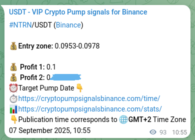 Explore the crypto trading signal verification for NTRN pump on Binance, 07 September 2025, 13:28 Crypto trading signal verification: NTRN pump on Binance, 07 September 2025, 13:28