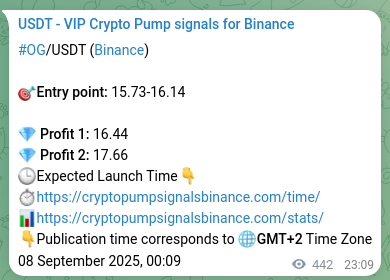 View the proof of OG pump signal on Binance at 08 September 2025, 12:25 Proof of OG pump signal on Binance at 08 September 2025, 12:25