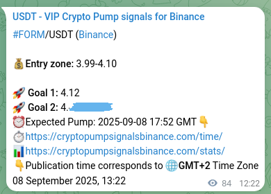 Crypto market signal proof: FORM pump on Binance, 08 September 2025, 15:44 Crypto market signal proof: FORM pump on Binance, 08 September 2025, 15:44