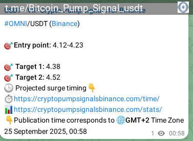 Crypto market signal proof: OMNI pump on Binance, 25 September 2025, 02:32 Crypto market signal proof: OMNI pump on Binance, 25 September 2025, 02:32