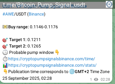 Real-time proof of AWE pump signal on Binance, 25 September 2025, 02:38 Real-time proof of AWE pump signal on Binance, 25 September 2025, 02:38