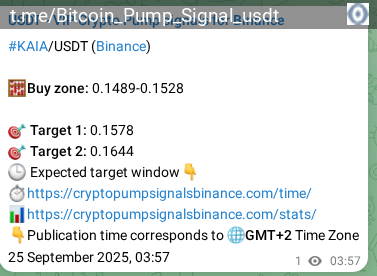 Binance exchange signal proof for KAIA, 25 September 2025, 04:08 Binance exchange signal proof for KAIA, 25 September 2025, 04:08