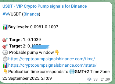 Discover the authenticated W pump signal on Binance, 25 September 2025, 21:12 Authenticated W pump signal on Binance, 25 September 2025, 21:12