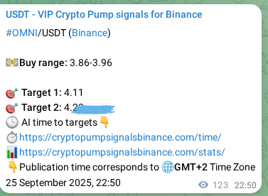 Binance trading signal proof for OMNI pump, 26 September 2025, 02:15 Binance trading signal proof for OMNI pump, 26 September 2025, 02:15