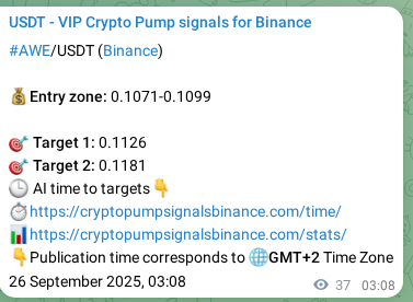 Market signal verification: AWE on Binance at 26 September 2025, 04:11 Market signal verification: AWE on Binance at 26 September 2025, 04:11