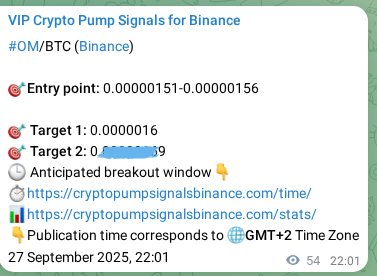 View the proof of OM pump signal on Binance at 27 September 2025, 23:31 Proof of OM pump signal on Binance at 27 September 2025, 23:31