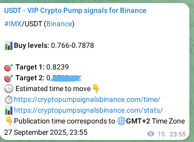 Explore the IMX pump signal verification from Binance, timestamp: 28 September 2025, 00:20 IMX pump signal verification from Binance, timestamp: 28 September 2025, 00:20