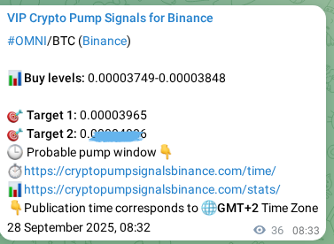 Real-time proof of OMNI pump signal on Binance, 28 September 2025, 09:32 Real-time proof of OMNI pump signal on Binance, 28 September 2025, 09:32