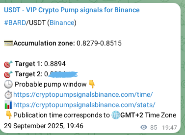 Explore the Binance signal proof for BARD, 29 September 2025, 22:09 Binance signal proof for BARD, 29 September 2025, 22:09