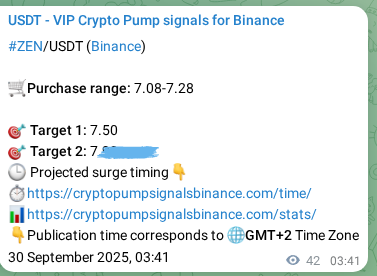 Explore the ZEN pump signal verification from Binance, timestamp: 30 September 2025, 04:51 ZEN pump signal verification from Binance, timestamp: 30 September 2025, 04:51