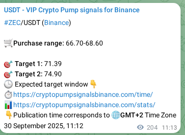 Watch the live proof of ZEC pump signal on Binance, 30 September 2025, 16:54 Live proof of ZEC pump signal on Binance, 30 September 2025, 16:54