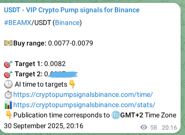 Authenticate the market signal for BEAMX on Binance at 30 September 2025, 21:53 Market signal authentication: BEAMX on Binance at 30 September 2025, 21:53