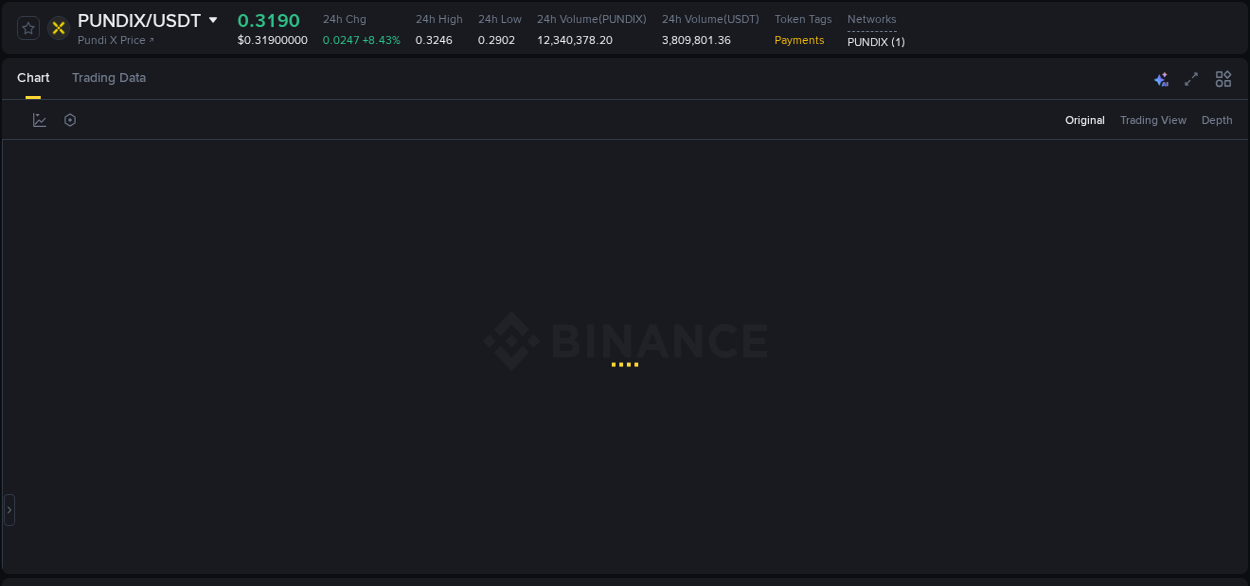 Trading analytics: PUNDIX pump report from Binance, 23 September 2025, 17:36