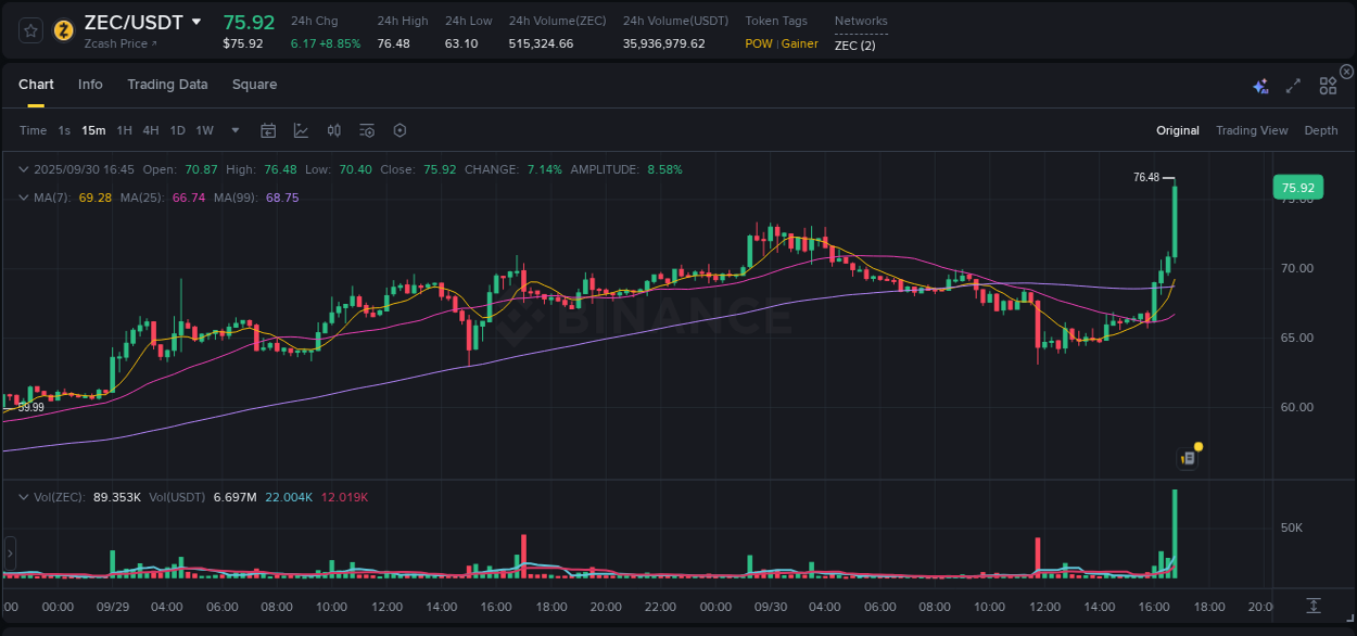 Access Binance pump statistics for ZEC at 30 September 2025, 16:54 Binance pump statistics for ZEC at 30 September 2025, 16:54