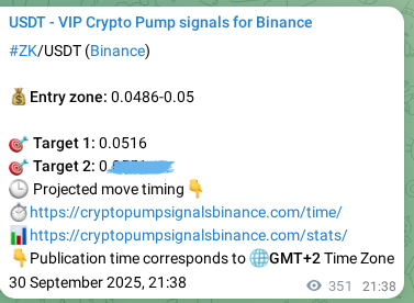 See the authenticated proof of ZK's pump signal on Binance, 01 October 2025, 07:22 Authenticated proof of ZK's pump signal on Binance, 01 October 2025, 07:22