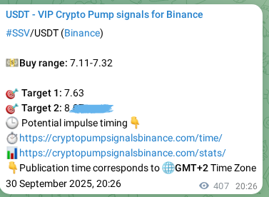 Explore the crypto market signal confirmation for SSV pump on Binance, 01 October 2025, 07:44 Crypto market signal confirmation: SSV pump on Binance, 01 October 2025, 07:44