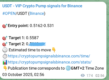 Watch the live proof of OPEN pump signal on Binance, 03 October 2025, 07:46 Live proof of OPEN pump signal on Binance, 03 October 2025, 07:46