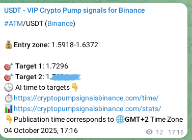 View the signal proof for ATM pump on Binance at 04 October 2025, 17:37 Signal proof for ATM pump on Binance at 04 October 2025, 17:37