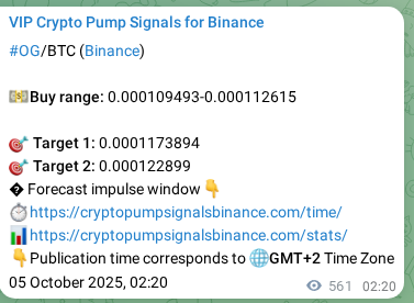 Binance pump signal data for OG at 05 October 2025, 17:56 Binance pump signal data for OG at 05 October 2025, 17:56