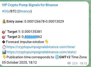 View the proof of OG pump signal on Binance at 06 October 2025, 00:33 Proof of OG pump signal on Binance at 06 October 2025, 00:33