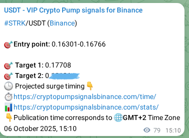 Explore the Binance signal proof for STRK, 06 October 2025, 17:23 Binance signal proof for STRK, 06 October 2025, 17:23