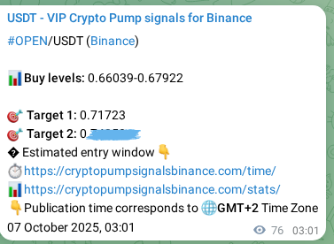 Binance trading signal proof for OPEN pump, 07 October 2025, 05:08 Binance trading signal proof for OPEN pump, 07 October 2025, 05:08