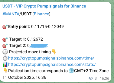 Crypto market signal proof: MANTA pump on Binance, 11 October 2025, 16:40 Crypto market signal proof: MANTA pump on Binance, 11 October 2025, 16:40
