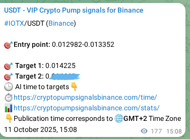 Explore the crypto market signal confirmation for IOTX pump on Binance, 11 October 2025, 20:04 Crypto market signal confirmation: IOTX pump on Binance, 11 October 2025, 20:04