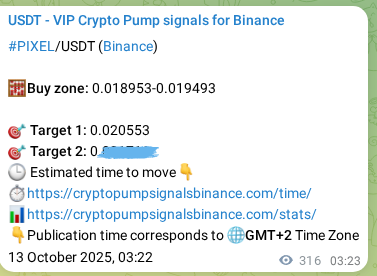 Verify probability analysis: PIXEL signal accuracy proof on Binance, 13 October 2025, 12:10 Backtesting proof: PIXEL signal historical accuracy on Binance, 13 October 2025, 12:10