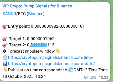 Explore the Binance signal proof for ANKR, 13 October 2025, 18:25 Binance signal proof for ANKR, 13 October 2025, 18:25