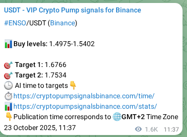 See the verification image for ENSO pump signal on Binance at 25 October 2025, 08:00 Verification image for ENSO pump signal on Binance at 25 October 2025, 08:00