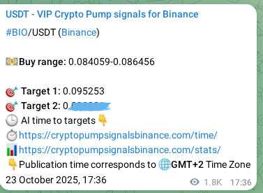 Explore the Binance signal proof for BIO, 25 October 2025, 19:03 Binance signal proof for BIO, 25 October 2025, 19:03