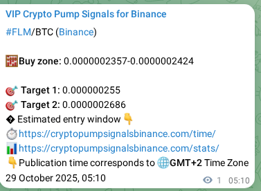 Authenticated proof of FLM's pump signal on Binance at 29 October 2025, 05:13 Authenticated proof of FLM's pump signal on Binance at 29 October 2025, 05:13