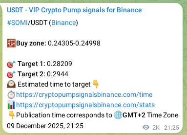 Explore the SOMI pump signal verification from Binance, timestamp: 12 December 2025, 06:02 SOMI pump signal verification from Binance, timestamp: 12 December 2025, 06:02