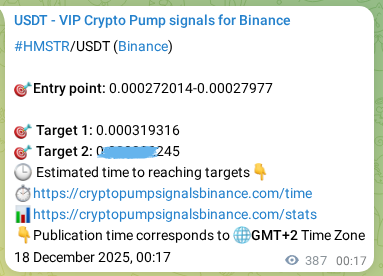 View the proof of HMSTR pump signal on Binance at 18 December 2025, 11:02 Proof of HMSTR pump signal on Binance at 18 December 2025, 11:02