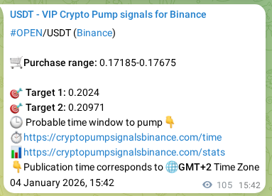 Binance exchange signal proof for BROCCOLI714, 04 January 2026, 18:14 Binance exchange signal proof for BROCCOLI714, 04 January 2026, 18:14