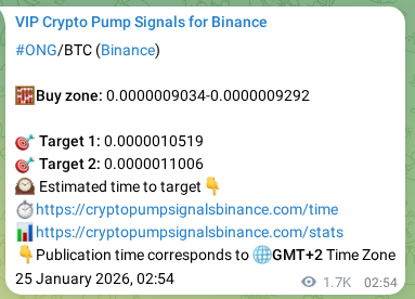 ONG pump signal verification from Binance, timestamp: 27 January 2026, 02:07