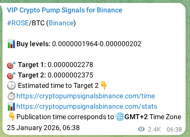 Explore the ROSE pump signal verification from Binance, timestamp: 28 January 2026, 01:31 ROSE pump signal verification from Binance, timestamp: 28 January 2026, 01:31