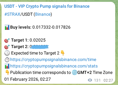 See the verification image for STRAX pump signal on Binance at 01 February 2026, 06:04 Verification image for STRAX pump signal on Binance at 01 February 2026, 06:04