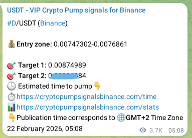 Confirm the trading signal for D pump on Binance at 26 February 2026, 12:48 Trading signal confirmation: D pump on Binance at 26 February 2026, 12:48