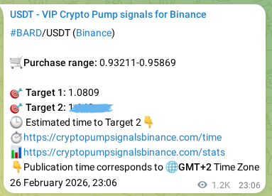 BARD pump signal verification from Binance, timestamp: 28 February 2026, 08:06