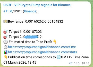 Real-time proof of TLM pump signal on Binance, 01 March 2026, 22:48 Real-time proof of TLM pump signal on Binance, 01 March 2026, 22:48