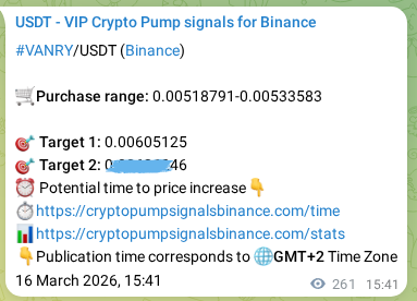 See the real-time verification of VANRY pump signal on Binance, 16 March 2026, 22:55 Real-time verification of VANRY pump signal on Binance, 16 March 2026, 22:55