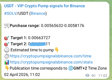 Check the SOLV pump verification image from Binance, 02 April 2026, 11:03 SOLV pump verification image from Binance, 02 April 2026, 11:03