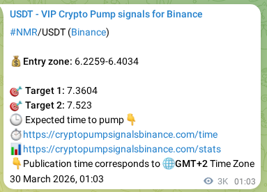 Confirm the Binance trading signal for NMR pump, 02 April 2026, 12:33 Binance trading signal confirmation for NMR pump, 02 April 2026, 12:33