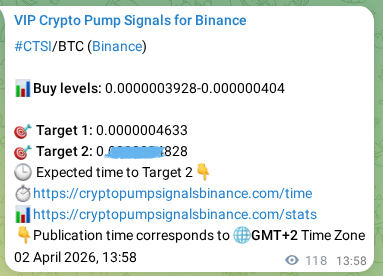 Proof of CTSI pump signal on Binance at 02 April 2026, 17:14