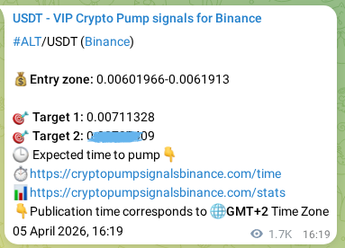 See the verification image for ALT pump signal on Binance at 07 April 2026, 15:10 Verification image for ALT pump signal on Binance at 07 April 2026, 15:10