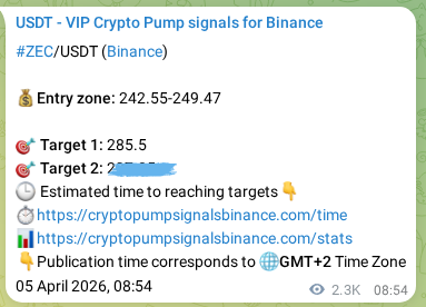 Access the Binance pump signal verification for ZEC at 07 April 2026, 23:13 Binance pump signal verification for ZEC at 07 April 2026, 23:13